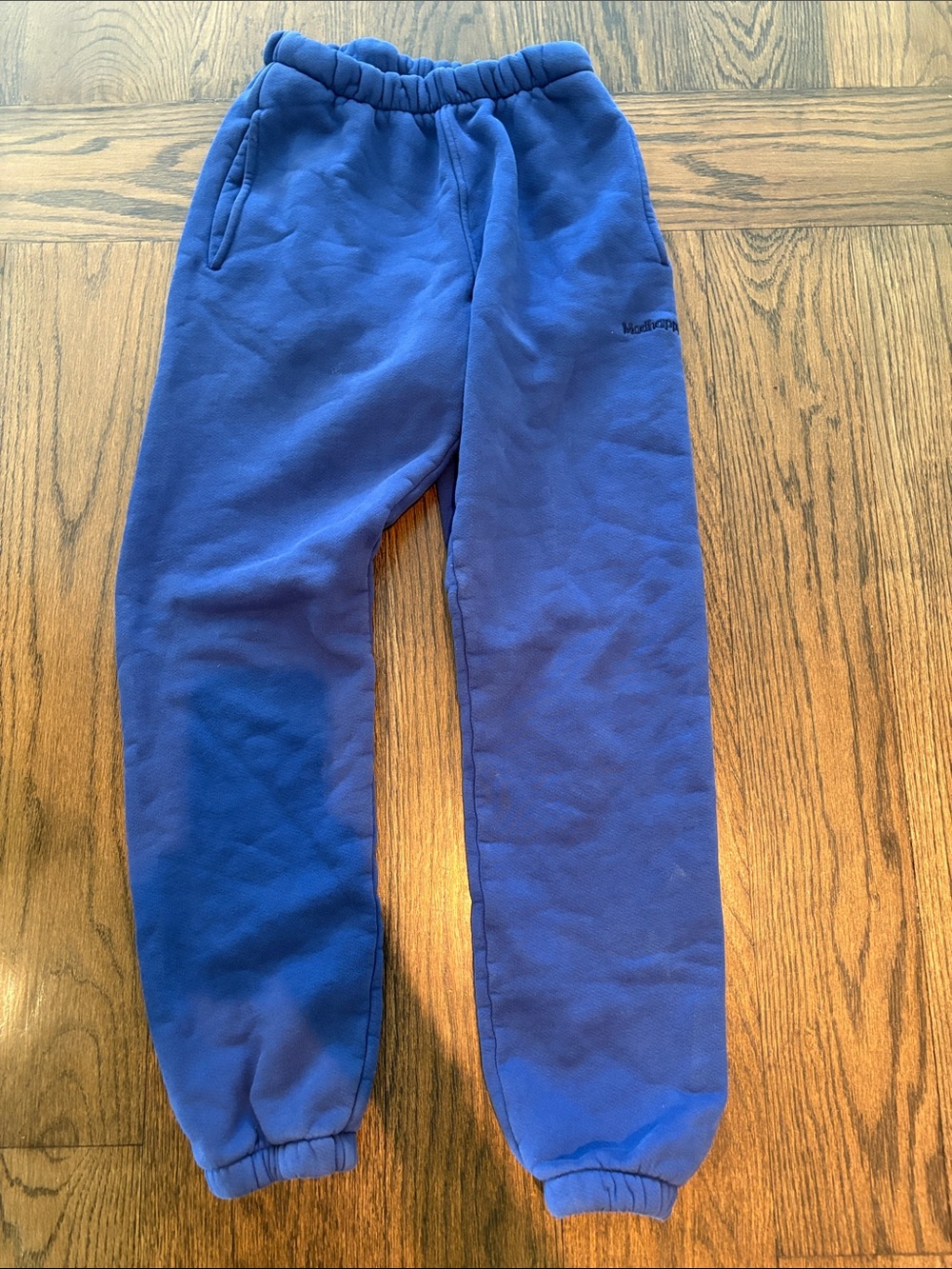 Madhappy Royal Blue Fleece Joggers